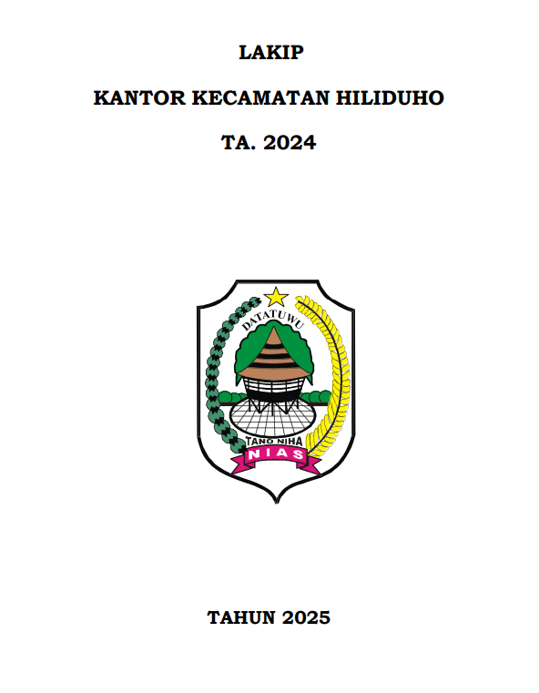 LAKIP Kecamatan Hiliduho Tahun 2024 